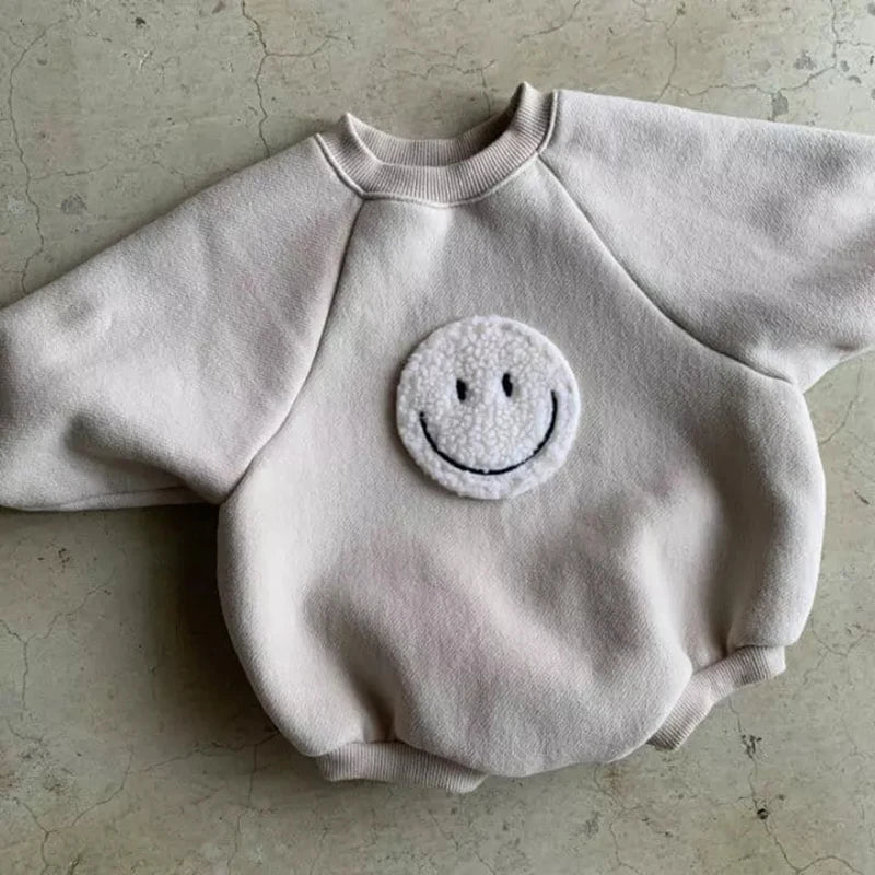 סוודר סמיילי עם תקתקים