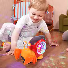 חילזון מוזיקלי מעודד זחילה