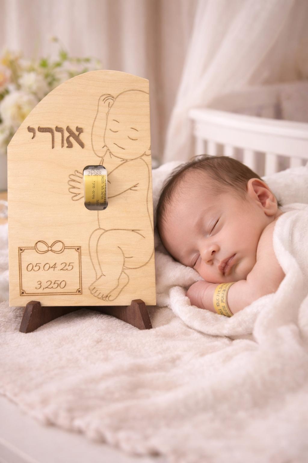 הצמיד הקטן מבי"ח הופך למזכרת לכל החיים